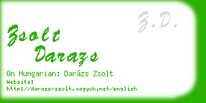 zsolt darazs business card